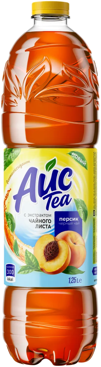 Чёрный чай · персик 1.25 л